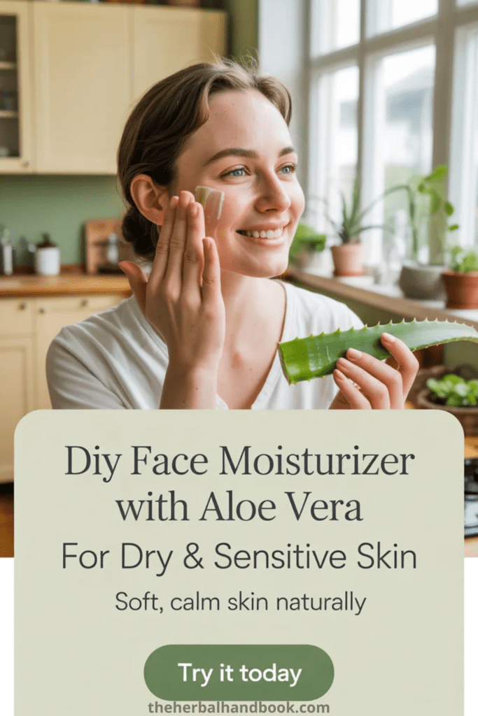 Easy Aloe Vera Moisturizer Recipe for Dry and Sensitive Skin