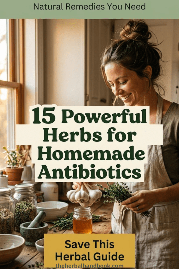 15 Powerful Herbs for Homemade Antibiotics You Probably Already Have