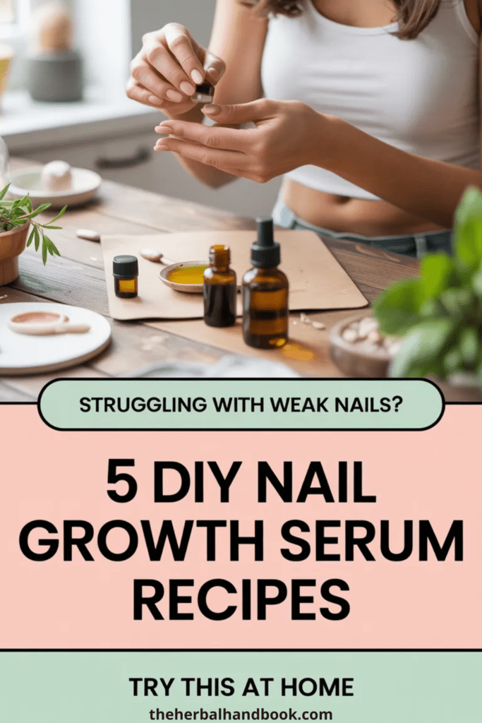 5 DIY Nail Growth Serum Recipes for Stronger, Longer Nails at Home