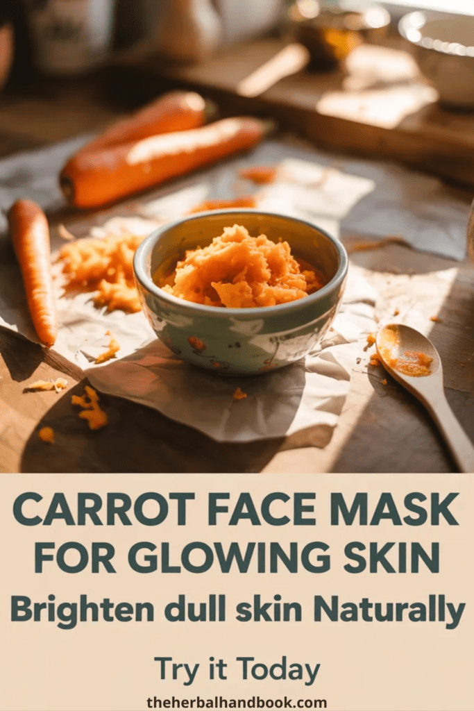 Carrot Face Mask for Glowing Skin: How to Use It for Healthy, Radiant Results