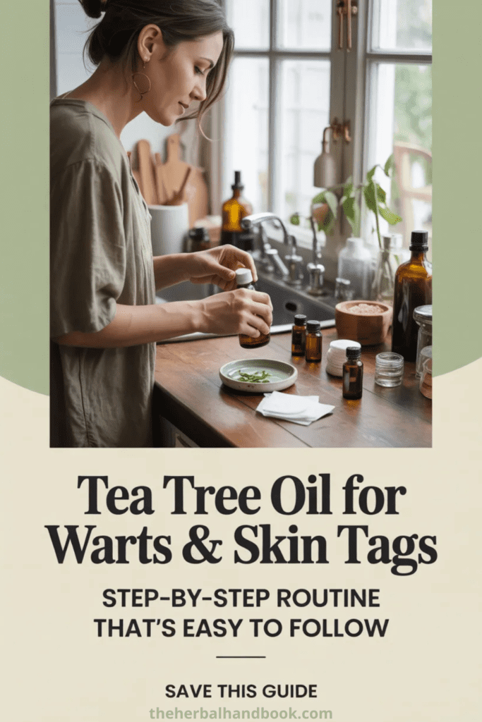 How to Use Tea Tree Oil for Warts and Skin Tags (Step-by-Step Guide)