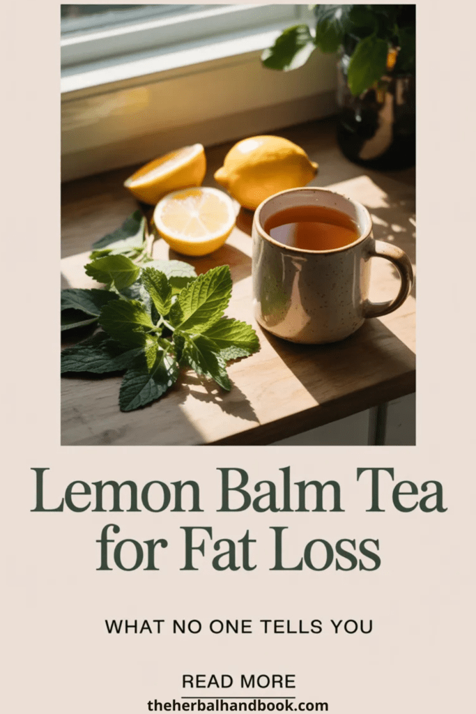 Lemon Balm Tea for Fat Loss: What No One Tells You About This Calming Drink