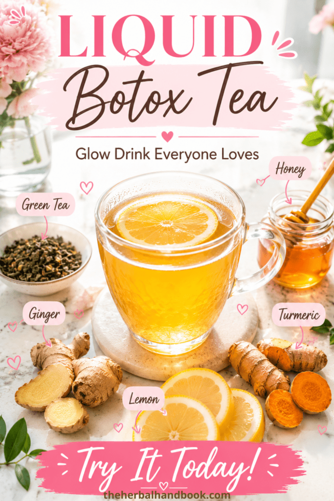 Liquid Botox Tea: The Glow Drink Everyone Is Talking About (Easy Recipe)