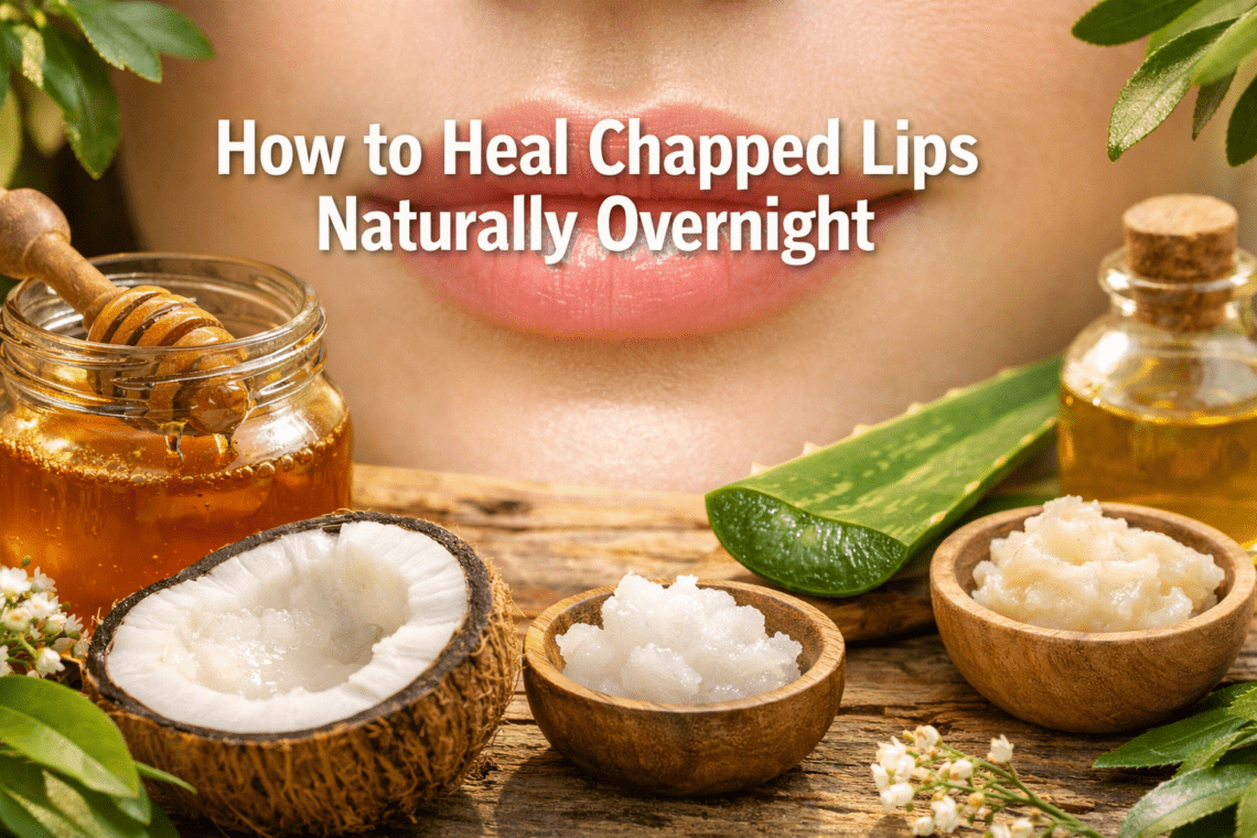 How to Heal Chapped Lips Naturally Overnight: Simple Remedies That Work