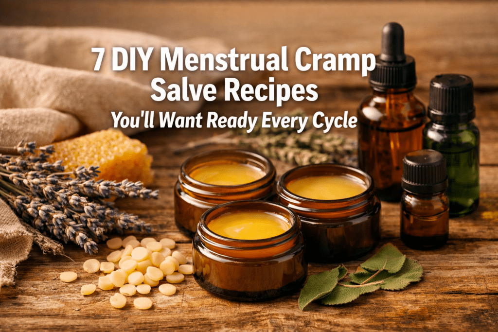 7 DIY Menstrual Cramp Salve Recipes You'll Want Ready Every Cycle