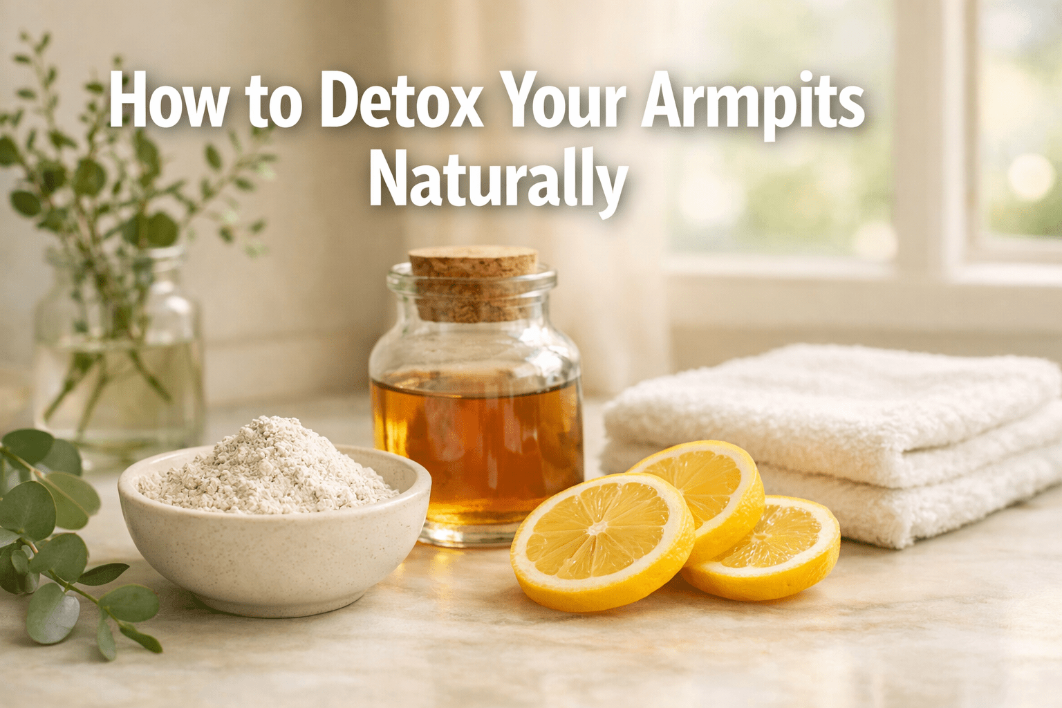 How Do You Detox Your Armpits Without Harsh Products or Chemicals