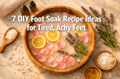 7 DIY Foot Soak Recipe Ideas for Tired, Achy Feet That Need Instant Comfort