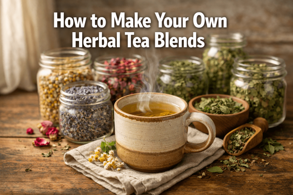 How to Make Your Own Herbal Tea Blends (Beginner Recipes You'll Love)