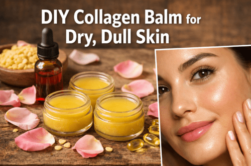 DIY Collagen Balm for Dry, Dull Skin (Easy Homemade Glow Boost)