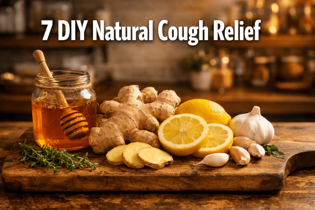 7 DIY Natural Cough Relief Remedies Using Simple Kitchen Ingredients You Already Have