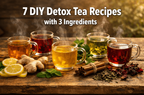7 DIY Detox Tea Recipes with 3 Ingredients for a Simple Daily Ritual