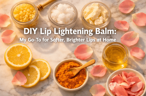 DIY Lip Lightening Balm: My Go-To for Softer, Brighter Lips at Home