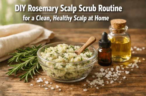 DIY Rosemary Scalp Scrub Routine for a Clean, Healthy Scalp at Home