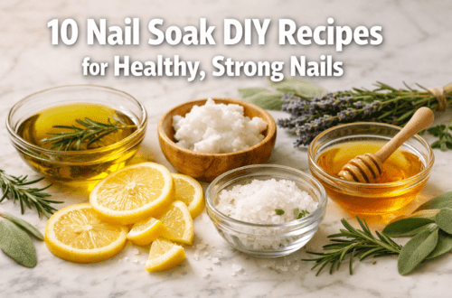 10 Nail Soak DIY Recipes for Healthy, Strong Nails Without Salon Treatments