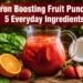 Iron Boosting Fruit Punch Using Only 5 Everyday Ingredients