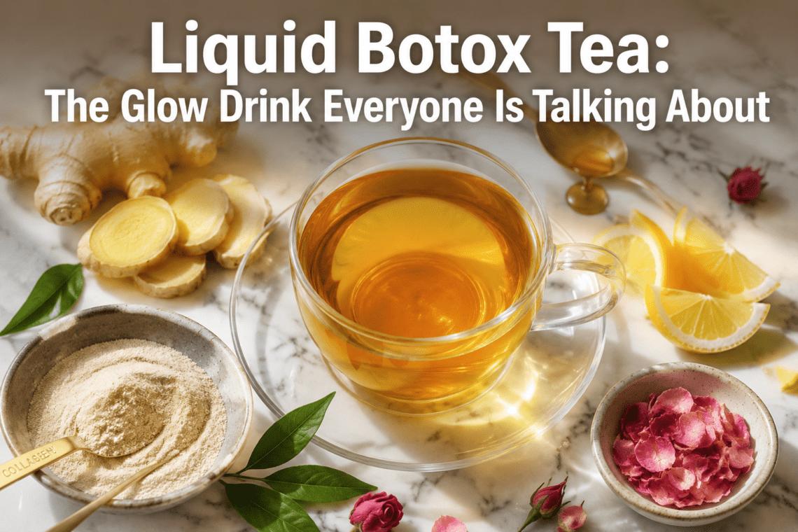 Liquid Botox Tea: The Glow Drink Everyone Is Talking About (Easy Recipe)