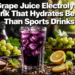 Grape Juice Electrolyte Drink That Hydrates Better Than Sports Drinks