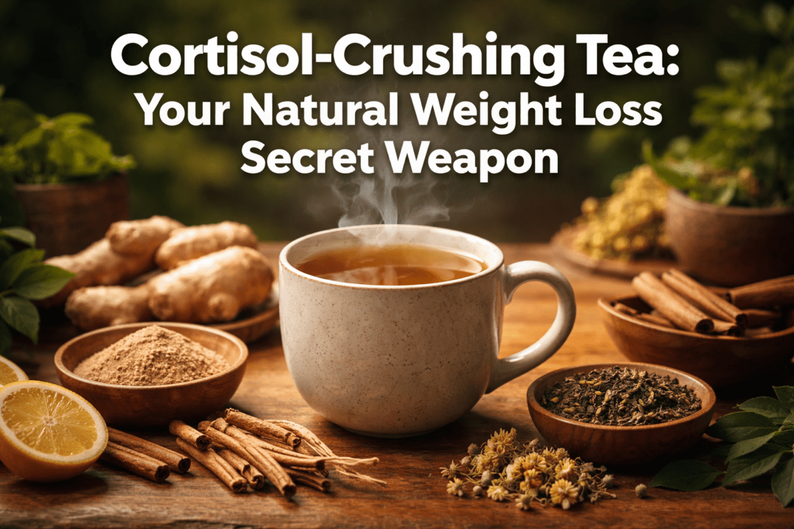 Cortisol-Crushing Tea: Your Natural Weight Loss Secret Weapon