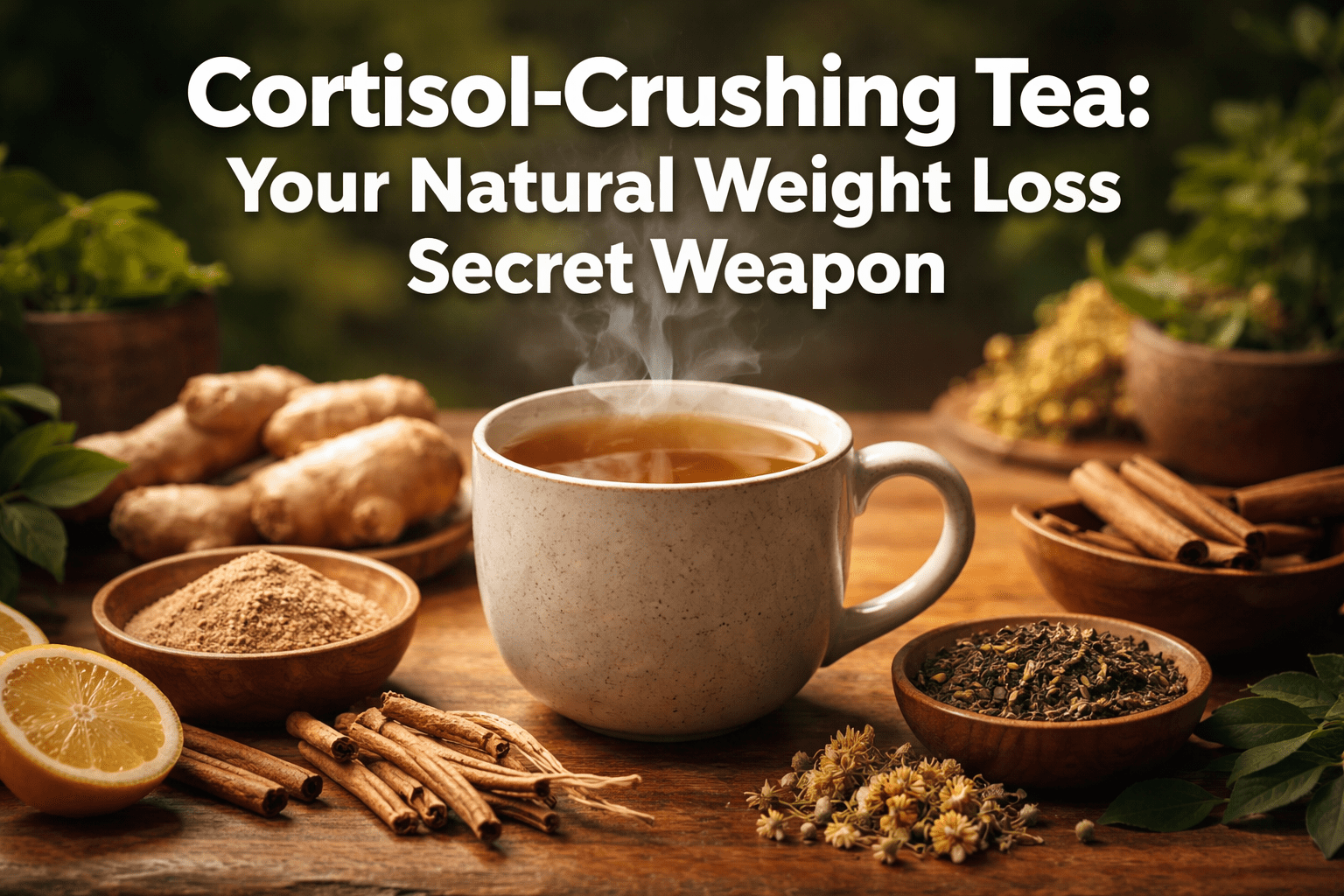 Cortisol-Crushing Tea: Your Natural Weight Loss Secret Weapon