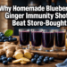 Why Homemade Blueberry Ginger Immunity Shots May Work Better Than Store-Bought Ones