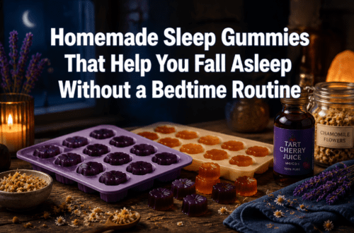 Homemade Sleep Gummies That Help You Fall Asleep Without a Bedtime Routine