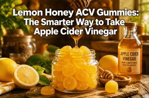 The Lemon Honey ACV Gummies People Are Making Instead of Drinking Apple Cider Vinegar